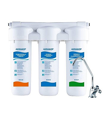 Фильтр Аквафор Трио с отдельным краном