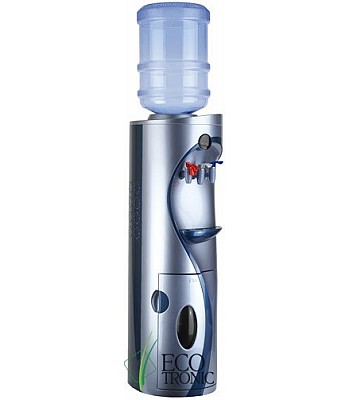 Кулер для воды Ecotronic G4-LM Silver со шкафчиком