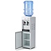 Кулер для воды AEL LD-AEL-718c White-Black со шкафчиком