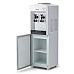 Кулер для воды AEL LD-AEL-718c White-Black со шкафчиком