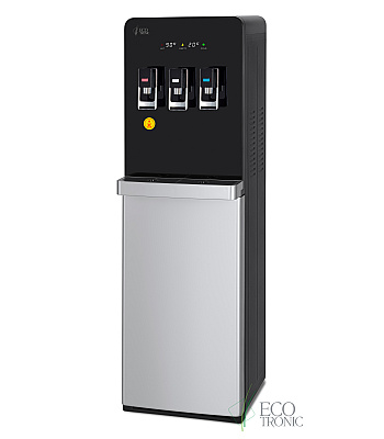 Кулер для воды Ecotronic K44-LXEM Black-Silver