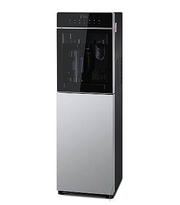 Кулер для воды Ecotronic M15-LXKEM Silver с нижней загрузкой и чайником