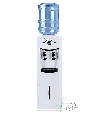 Кулер для воды Ecotronic K21-LF White-Black с холодильником