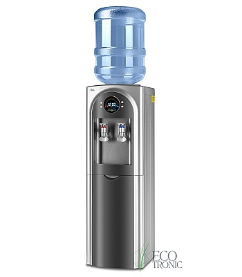 Кулер для воды Ecotronic C21-LFPM Grey с холодильником