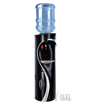Кулер для воды Ecotronic G4-LM Black со шкафчиком