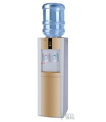 Кулер для воды Ecotronic H1-LCE Gold со шкафчиком