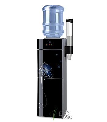 Кулер для воды Ecotronic M21-LCE Black со шкафчиком
