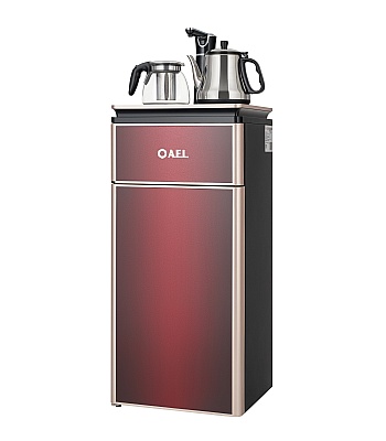 Кулер с чайным столиком Тиабар AEL LK-AEL-51a red