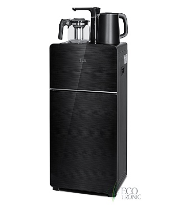 Кулер с чайным столиком тиабар Ecotronic TB18-LE Black