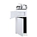Кулер с чайным столиком Тиабар Ecotronic TB4-LE White