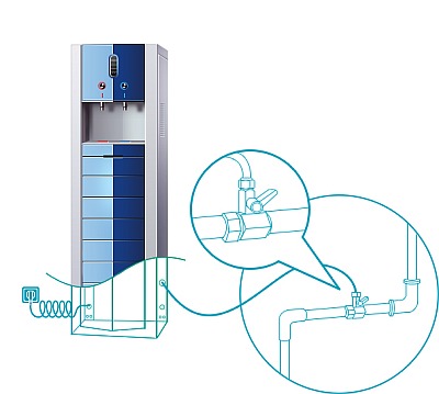 подключение фиттинга 6мм к пурифайеру